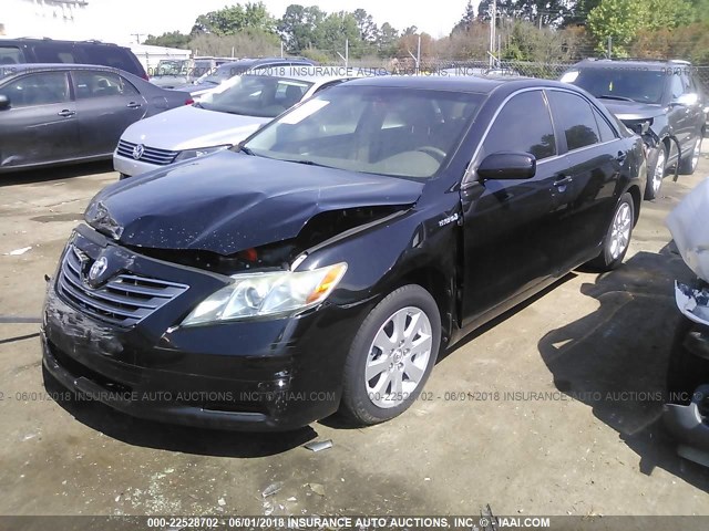 JTNBB46K173028073 - 2007 TOYOTA CAMRY NEW GENERAT HYBRID BLACK photo 2