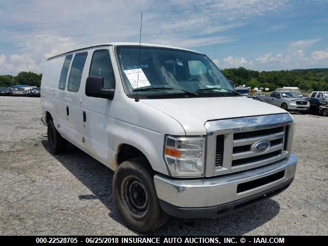 1FTNE2EW7CDA24308 - 2012 FORD ECONOLINE E250 VAN WHITE photo 1