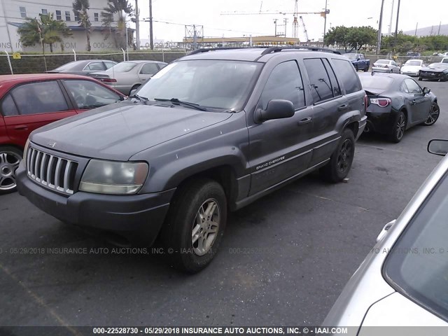 1J4GW48S74C157310 - 2004 JEEP GRAND CHEROKEE LAREDO/COLUMBIA/FREEDOM 灰色 照片 2