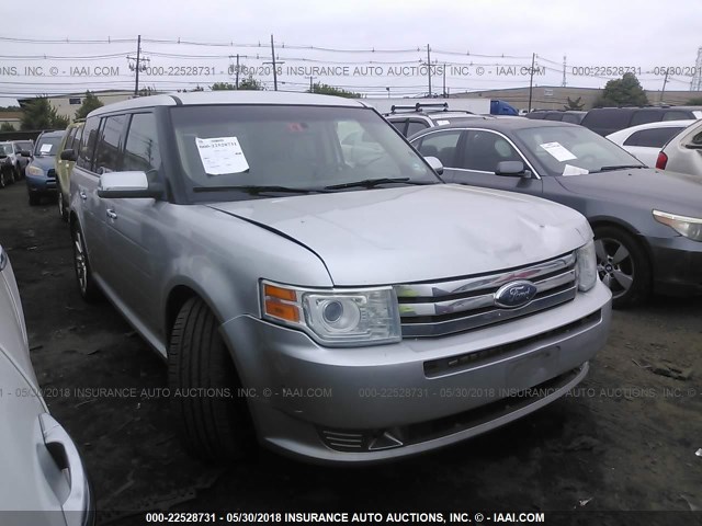 2FMHK6DT7ABA77156 - 2010 FORD FLEX LIMITED SILVER photo 1