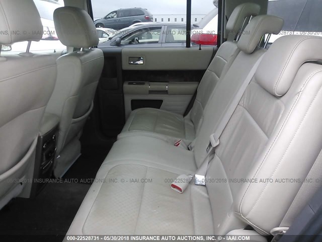 2FMHK6DT7ABA77156 - 2010 FORD FLEX LIMITED SILVER photo 8