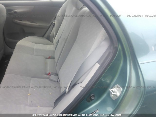 JTDBL40E69J048659 - 2009 TOYOTA COROLLA LE/XLE GREEN photo 8