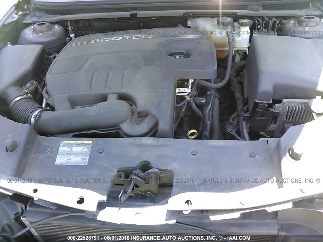 1G1ZB5EB6A4153543 - 2010 CHEVROLET MALIBU LS Qəhvəyi foto 10