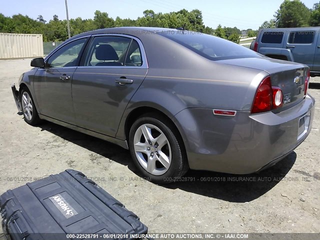 1G1ZB5EB6A4153543 - 2010 CHEVROLET MALIBU LS Qəhvəyi foto 3