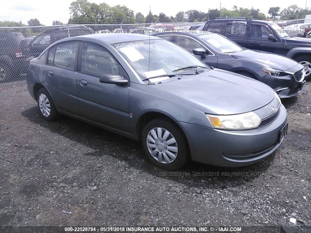 1G8AJ52F74Z176586 - 2004 SATURN ION LEVEL 2 GRAY photo 1