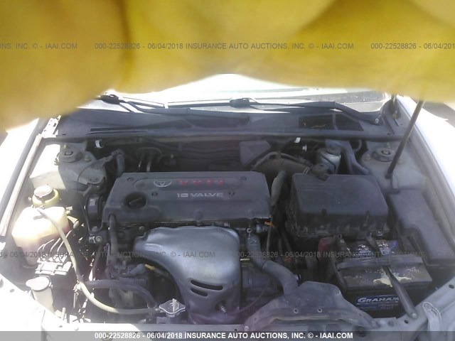 4T1BE32K35U426996 - 2005 TOYOTA CAMRY LE/XLE/SE 银色 照片 10