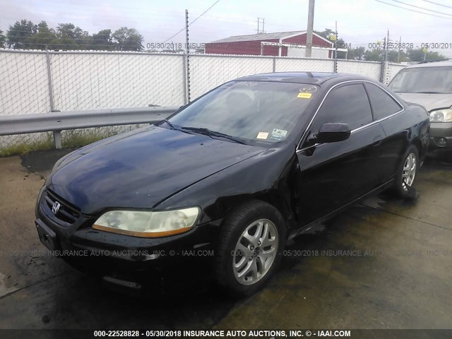 1HGCG22522A015238 - 2002 HONDA ACCORD EX 黑色 照片 2