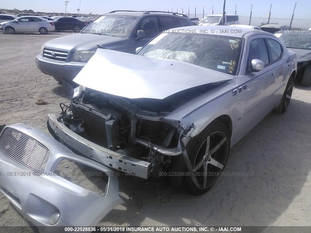 2B3CA3CV1AH116924 - 2010 DODGE CHARGER SXT GRAY photo 2