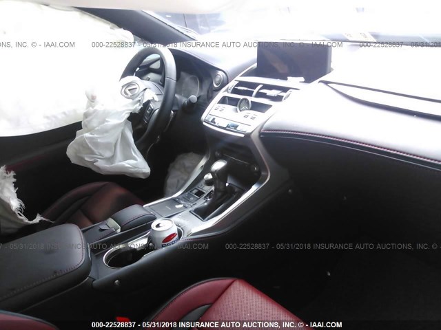 JTJBARBZ3J2149866 - 2018 LEXUS NX 300/BASE/F SPORT 白色 照片 5