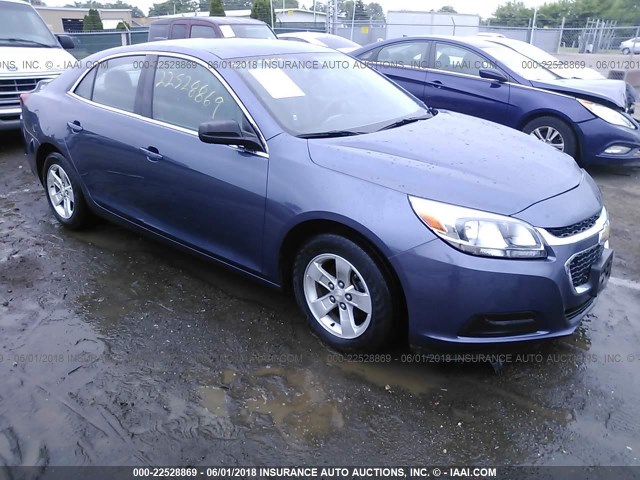 1G11B5SLXFF210235 - 2015 CHEVROLET MALIBU LS BLUE photo 1