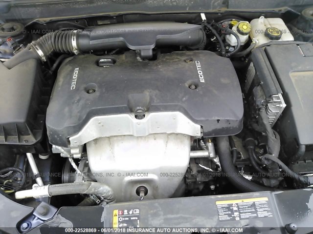 1G11B5SLXFF210235 - 2015 CHEVROLET MALIBU LS BLUE photo 10