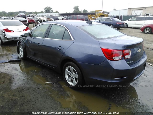 1G11B5SLXFF210235 - 2015 CHEVROLET MALIBU LS BLUE photo 3