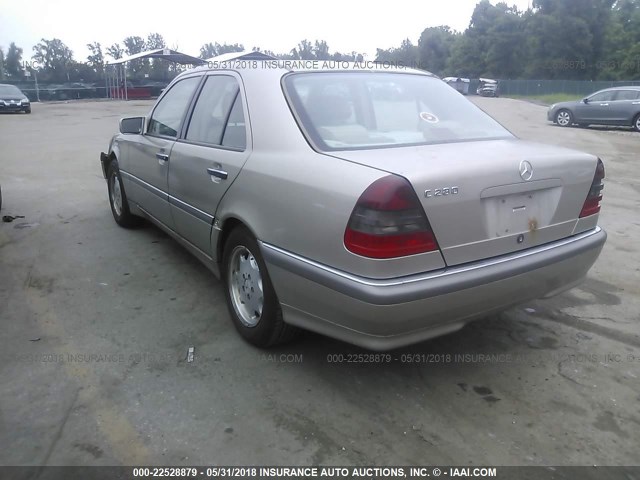 WDBHA29G3XA749986 - 1999 MERCEDES-BENZ C 280 GOLD photo 3