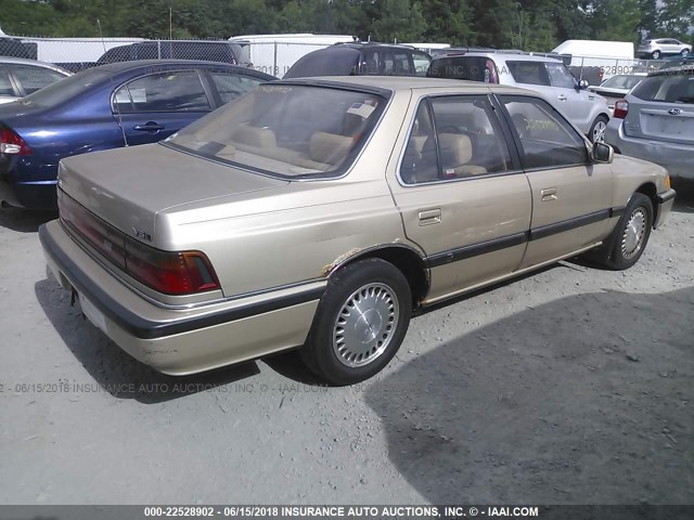 JH4KA4662LC043104 - 1990 ACURA LEGEND L GOLD photo 4