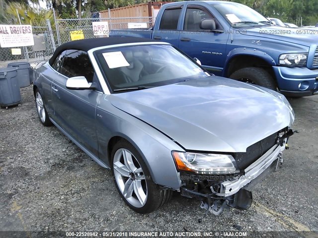 WAUCGAFH1BN005433 - 2011 AUDI S5 PREMIUM PLUS 灰色 照片 1