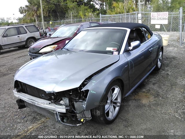 WAUCGAFH1BN005433 - 2011 AUDI S5 PREMIUM PLUS 灰色 照片 2