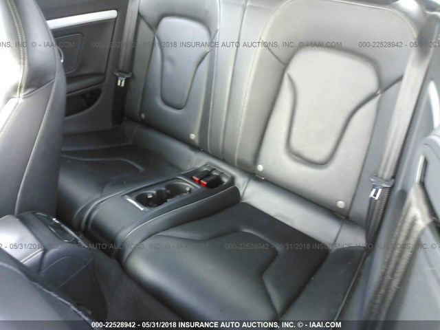 WAUCGAFH1BN005433 - 2011 AUDI S5 PREMIUM PLUS 灰色 照片 8