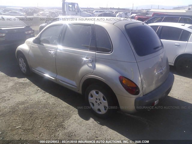 3C4FY48B53T575427 - 2003 CHRYSLER PT CRUISER CLASSIC 金色 照片 3