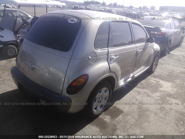 3C4FY48B53T575427 - 2003 CHRYSLER PT CRUISER CLASSIC 金色 照片 4