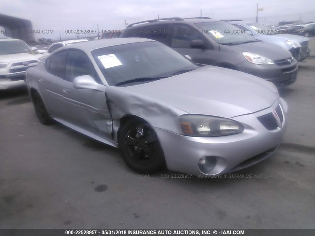 2G2WP582581137819 - 2008 PONTIAC GRAND PRIX SILVER photo 1