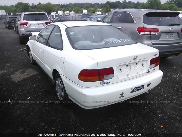 1HGEJ8248WL131834 - 1998 HONDA CIVIC EX WHITE photo 3