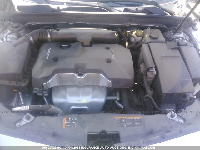 1G11A5SLXFF112065 - 2015 CHEVROLET MALIBU LS SILVER photo 10