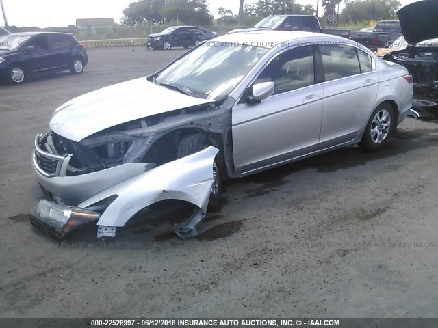 JHMCP264X8C021915 - 2008 HONDA ACCORD LXP SILVER photo 2