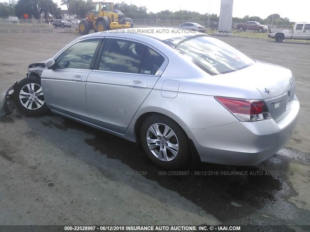 JHMCP264X8C021915 - 2008 HONDA ACCORD LXP SILVER photo 3