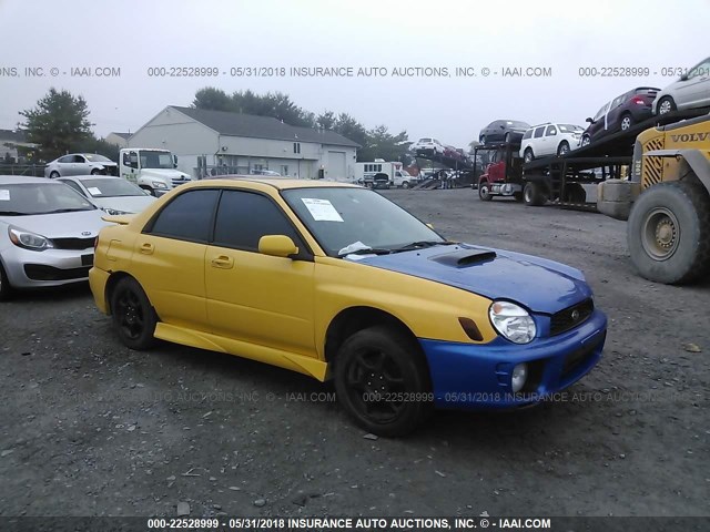 JF1GD29643G502596 - 2003 SUBARU IMPREZA WRX YELLOW photo 1