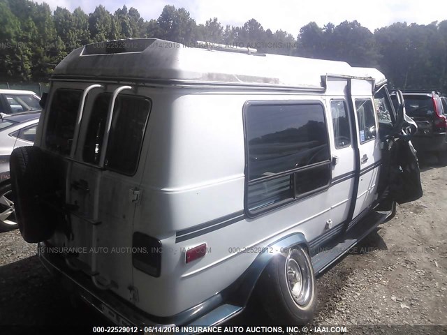 1GDEG25KXL7505610 - 1990 GMC RALLY WAGON / VAN G2500 WHITE photo 4