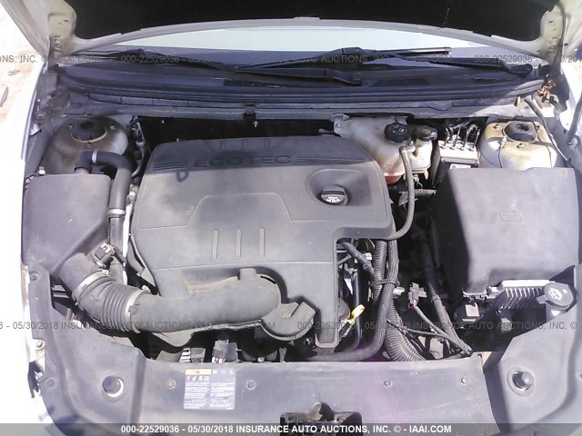 1G1ZC5E14BF326616 - 2011 CHEVROLET MALIBU 1LT 白色 照片 10
