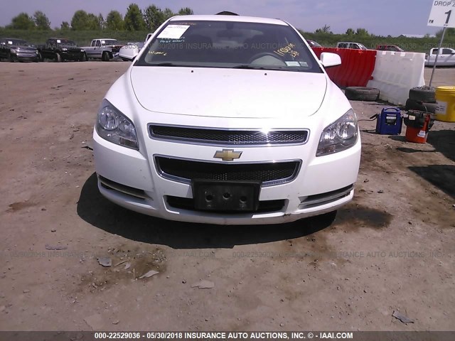 1G1ZC5E14BF326616 - 2011 CHEVROLET MALIBU 1LT 白色 照片 6