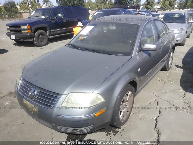 WVWRH63B63P397578 - 2003 VOLKSWAGEN PASSAT GLX 灰色 照片 2