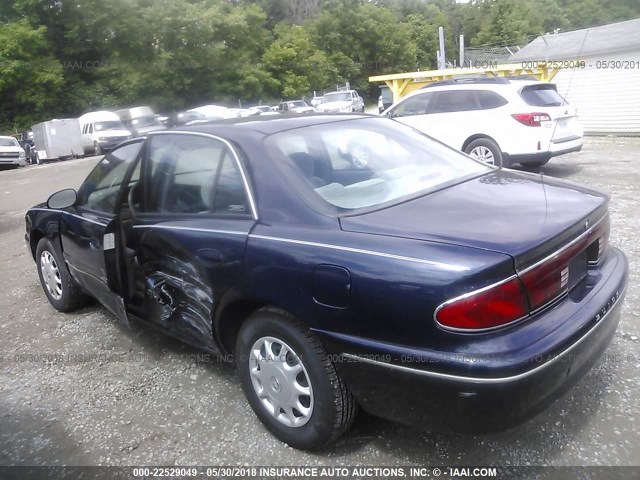 2G4WS52J811225078 - 2001 BUICK CENTURY CUSTOM BLUE photo 6