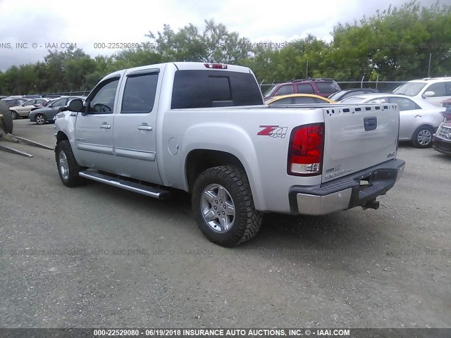 3GTRKWE39AG268890 - 2010 GMC SIERRA K1500 SLT SILVER photo 3