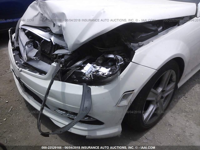 WDDGF8BB0BR172334 - 2011 MERCEDES-BENZ C 300 4MATIC WHITE photo 6