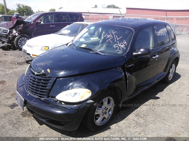 3C8FY68B42T211086 - 2002 CHRYSLER PT CRUISER LIMITED/DREAM CRUISER BLACK photo 2