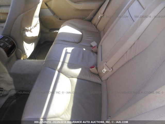 WDBNG83J35A443456 - 2005 MERCEDES-BENZ S 430 4MATIC WHITE photo 8