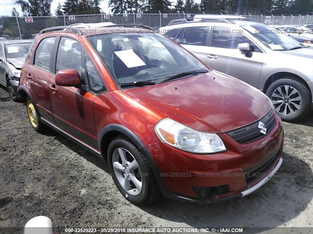 JS2YB413885102129 - 2008 SUZUKI SX4 CONVENIENCE RED photo 1