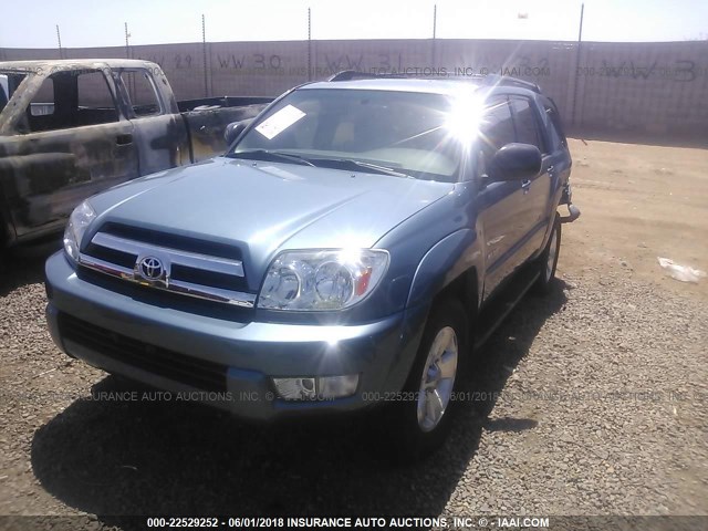 JTEBU14R650065207 - 2005 TOYOTA 4RUNNER SR5/SPORT SILVER photo 2