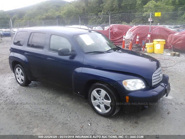 3GNCA13B29S635134 - 2009 CHEVROLET HHR LS BLUE photo 1