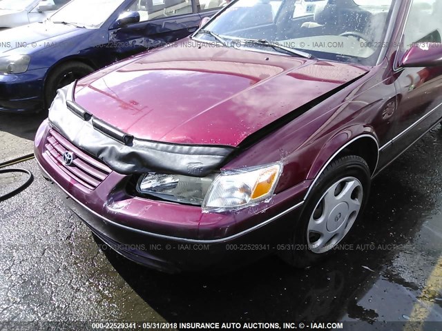 JT2BF22KXV0033069 - 1997 TOYOTA CAMRY LE/XLE BURGUNDY photo 6