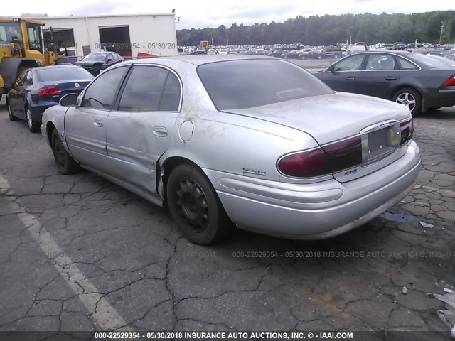 1G4HR54K61U137869 - 2001 BUICK LESABRE LIMITED SILVER photo 3