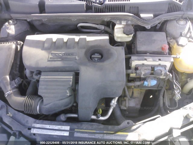 1G8AJ55F76Z180331 - 2006 SATURN ION LEVEL 2 GREEN photo 10