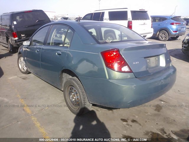 1G8AJ55F76Z180331 - 2006 SATURN ION LEVEL 2 GREEN photo 3