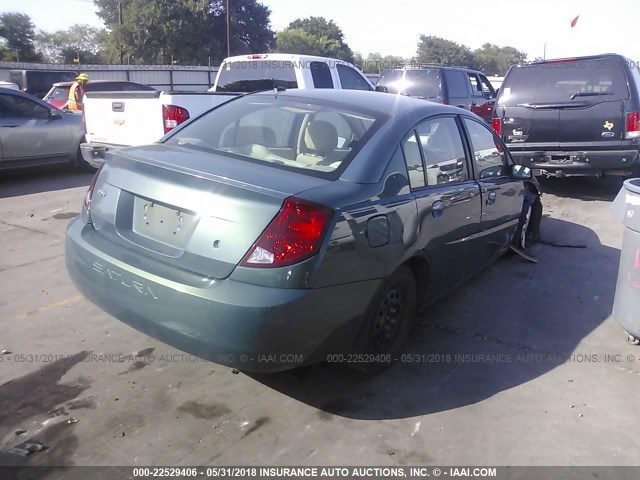 1G8AJ55F76Z180331 - 2006 SATURN ION LEVEL 2 GREEN photo 4