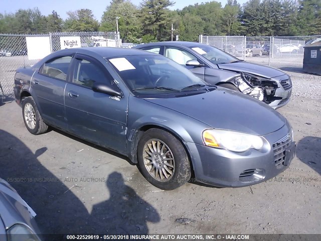 1C3EL56R56N273659 - 2006 CHRYSLER SEBRING TOURING GRAY photo 1