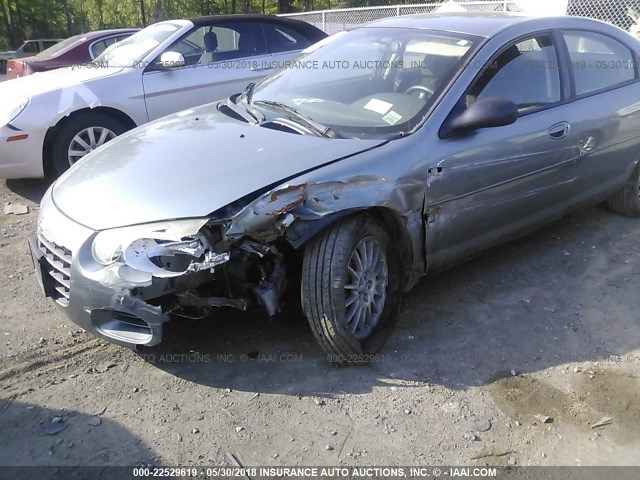 1C3EL56R56N273659 - 2006 CHRYSLER SEBRING TOURING GRAY photo 6