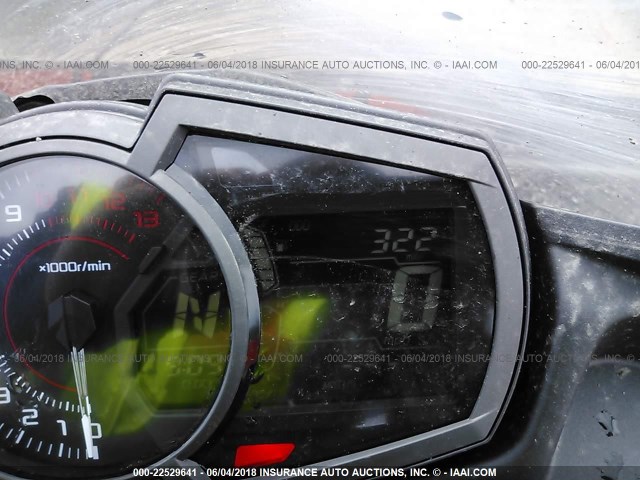 JKAEXEJ1XHDA00806 - 2017 KAWASAKI EX650 J ნარინჯისფერი ფოტო 7