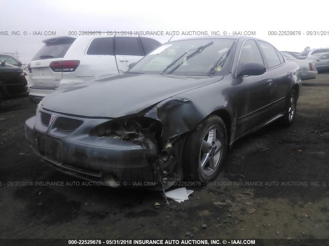 1G2NF52F54M515226 - 2004 PONTIAC GRAND AM SE1 GRAY photo 2